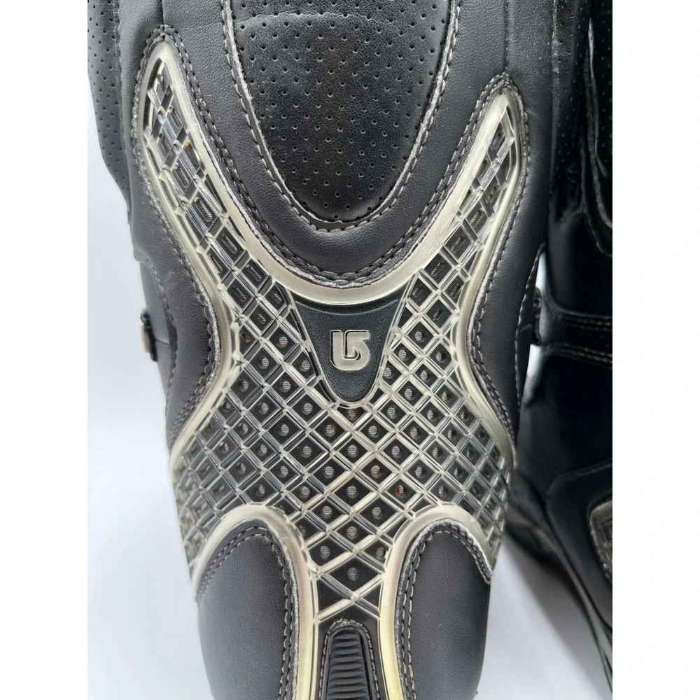 Burton Driver X Snowboard Boots Mens 9 Black Gray Traditional Lace UP Winter